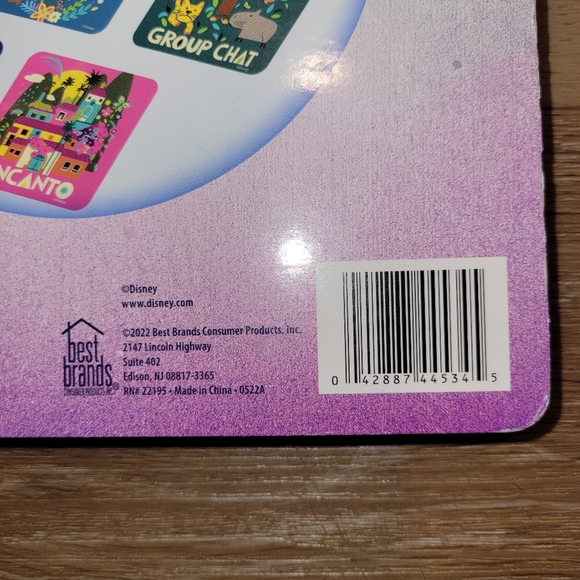 Disney Encanto Isabela 5 Pack Tub Treads 5X5 Inch Squares New - Picture 4 of 6